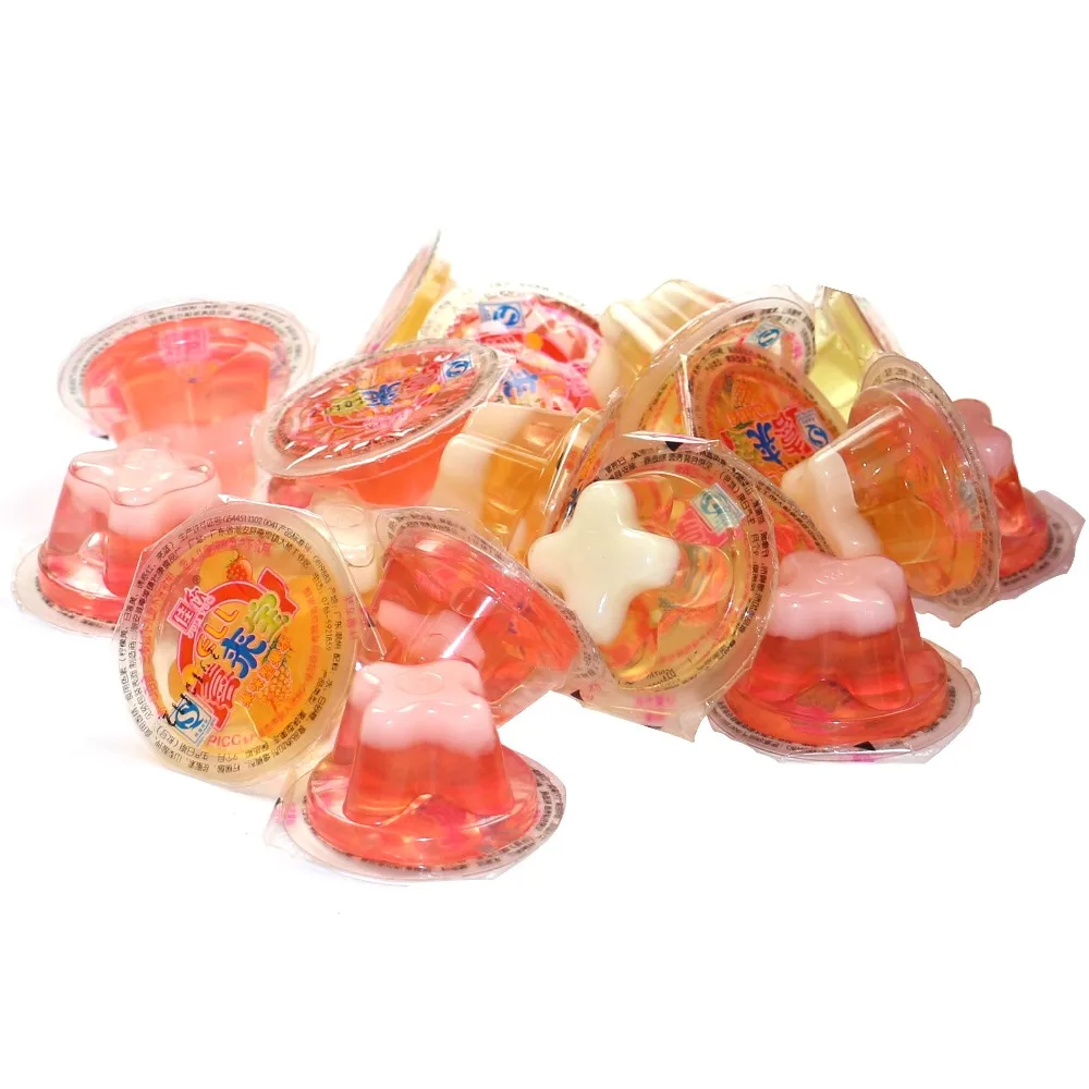 Mixed Mini Fruit Cup Jelly in Plastic Bag