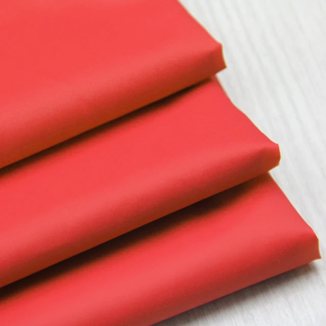 Wholesale Stock 20D 100% Waterproof Material Nylon Plain Weave Matt Ripstop Taffeta Awning Tent Bag Umbrella Outdoor Fabric