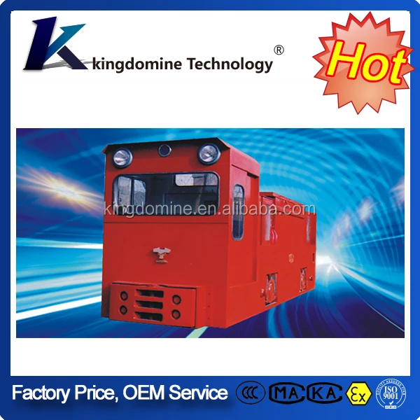 14T Underground Mine Battery Locomotive shunting locomotive