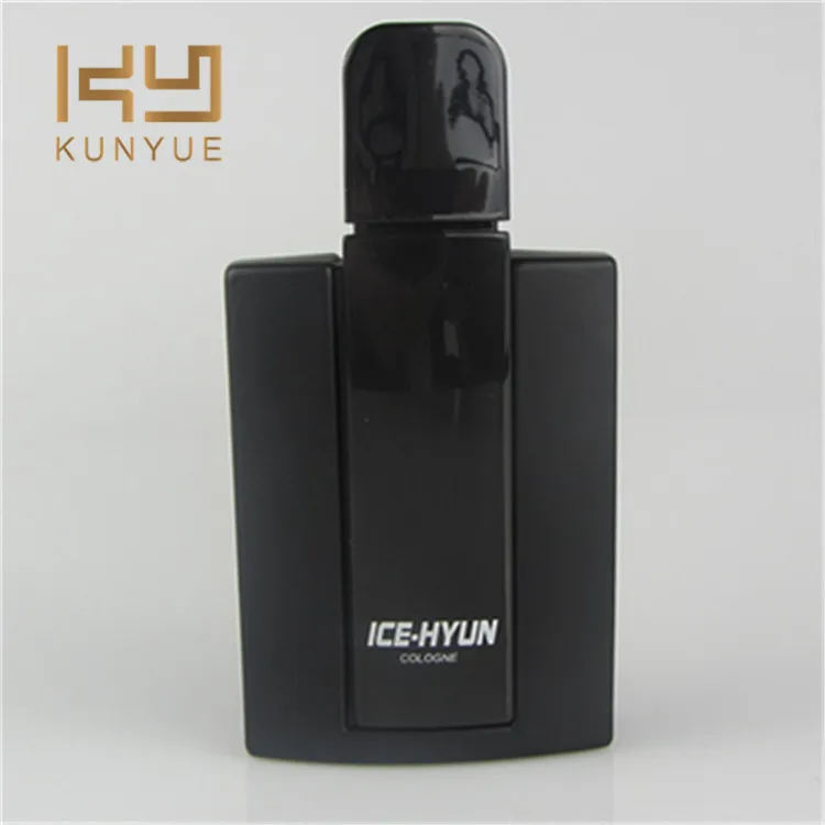 50ml Black Cologne Perfume  Bottle luxury glass for men