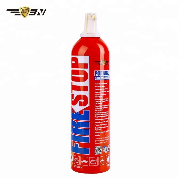 Portable 650ml Fire Stop(N915) for Home & Car, 3N Aerosol Fire Extinguishing Spray, High Quality Foam Fire Extinguisher