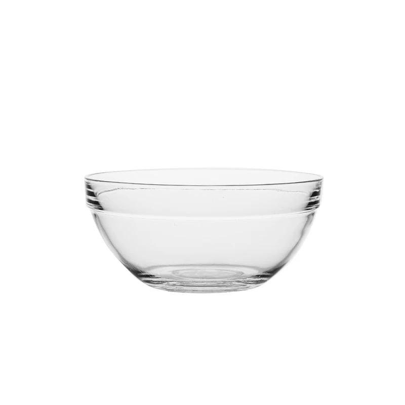 wholesale cheap 125 mm tempered glass Dinnerware bowl salad bowl free sample