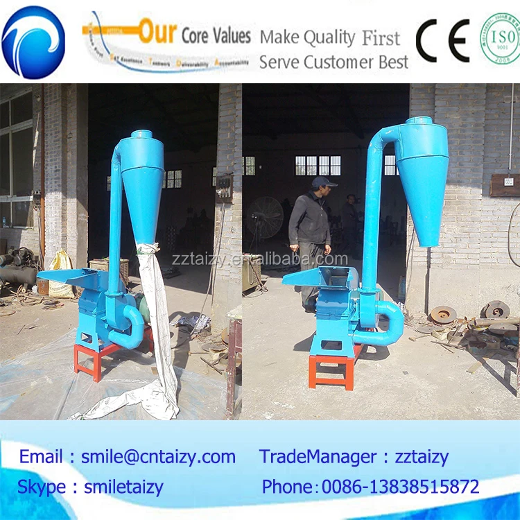 grain corn maize straw hay crusher