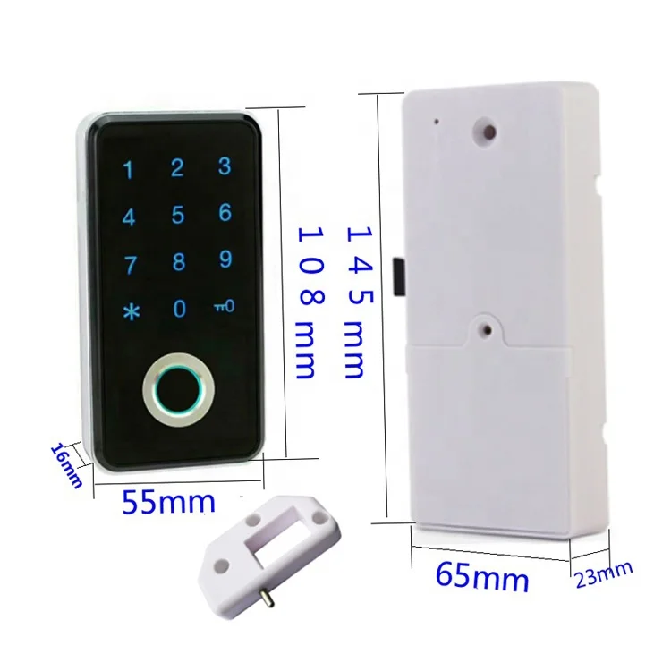 Интеллектуальный биометрический замок с паролем и отпечатком пальца в общественном режиме