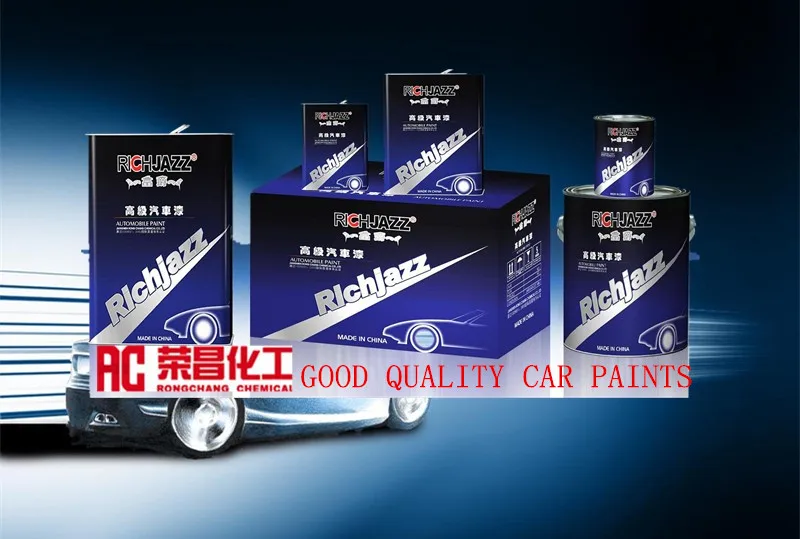 Jet Black Quality Acrylic Auto Paint