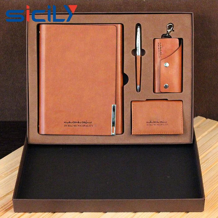 2018 High quality real fashionable travel gifts, promotional business gift set