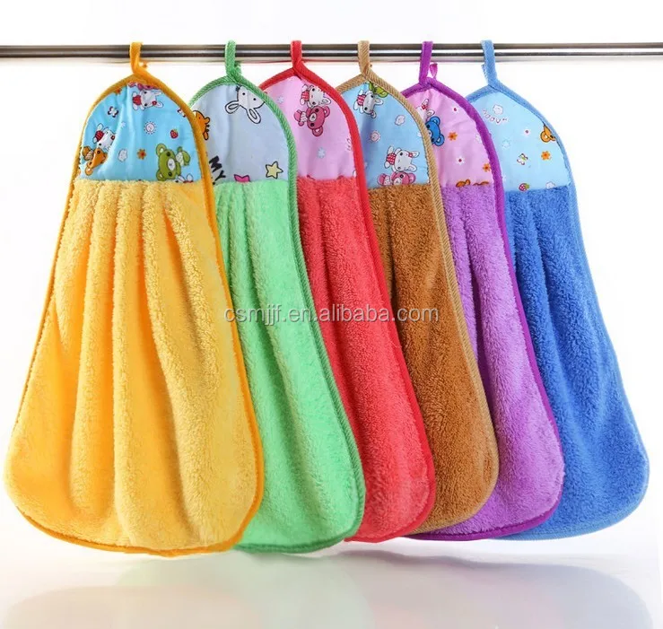 factory sale directly client design coral fleece hand towel stock