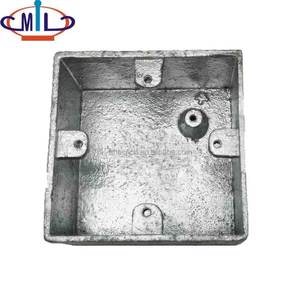 BS 50086 Cast Iron Electrical Switch Socket box