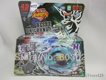 Free Shipping Metal Fusion 4D Beyblade BB117 Blitz Unicorno 100RSF,Bey Blade Super Speed Spinning Top Toy for Kids Gift