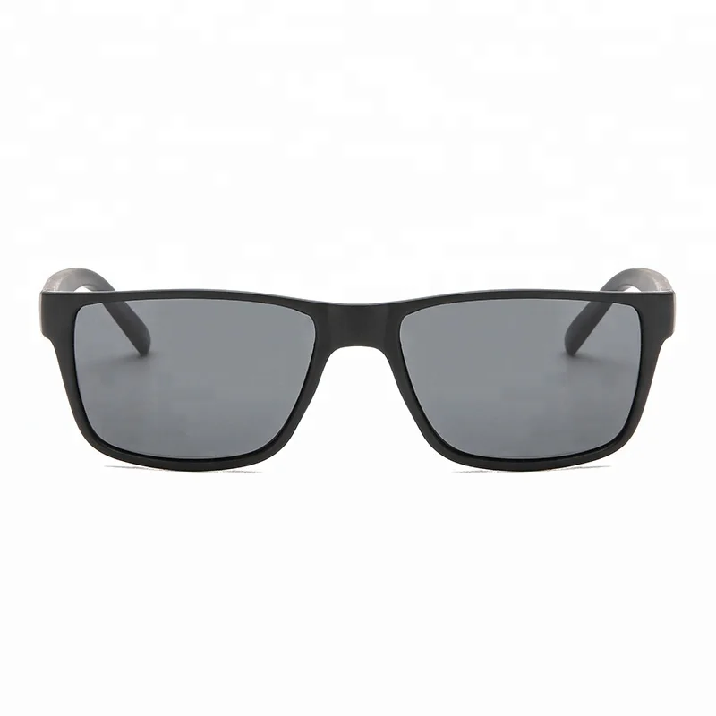 JHeyewear UV400 Square Black Mens Women Plastic Polarized Carbon Fiber Sun Glasses Sunglasses 2019