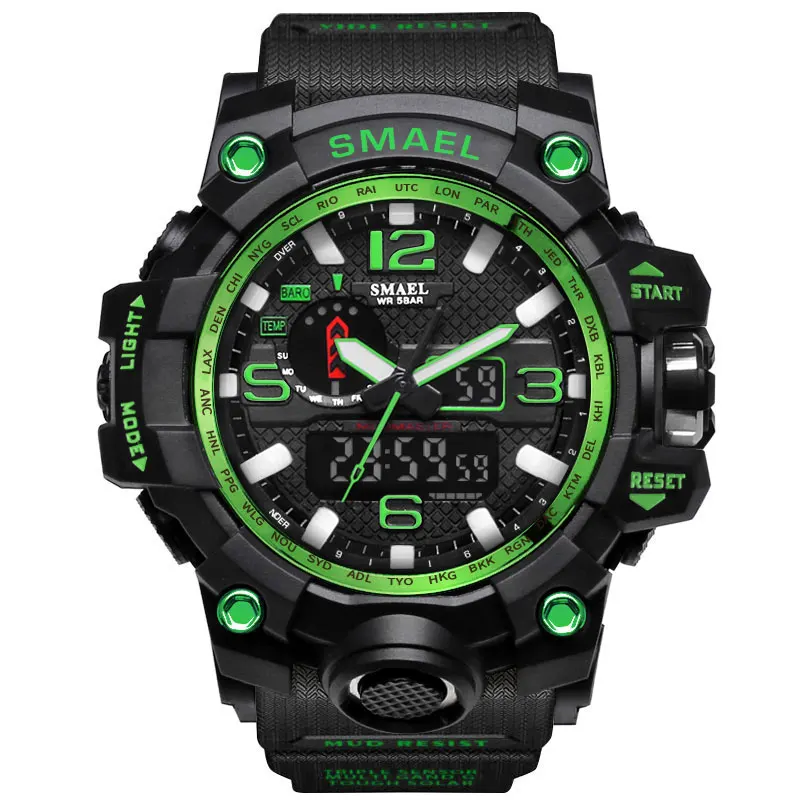 
SMAEL Top Brand Luxury LED Digital Watch Boys Military Sport Style Wristwatches 