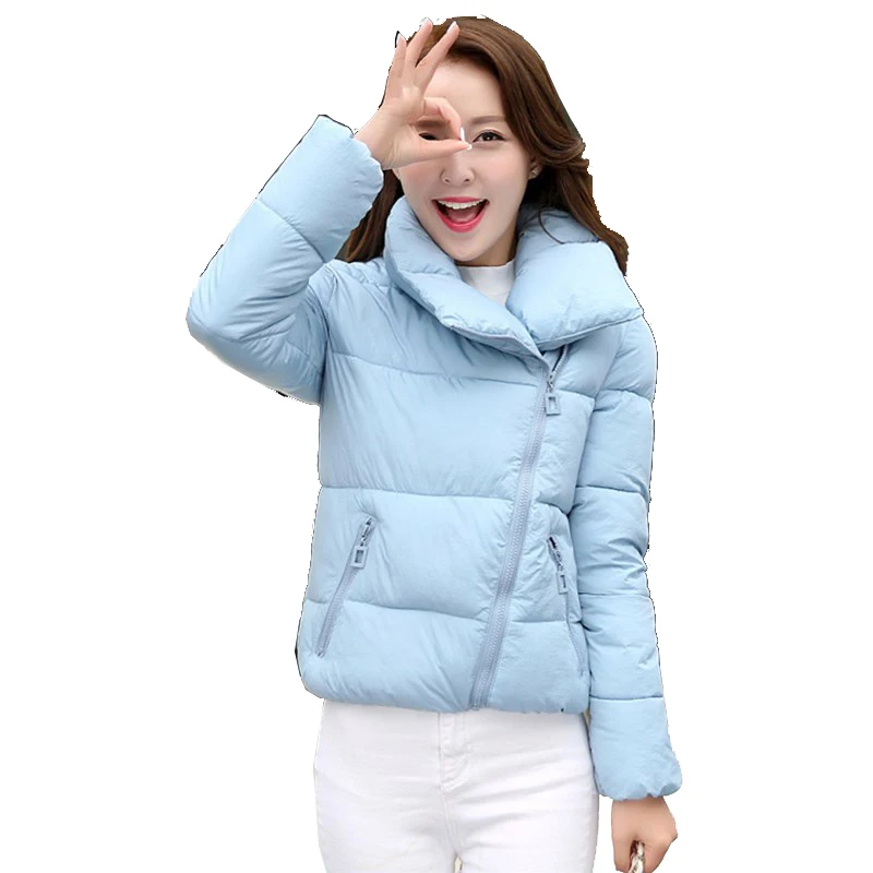 Plus Size New font b Winter b font Cotton Jacket Women Korea Warm Short Jackets Coat