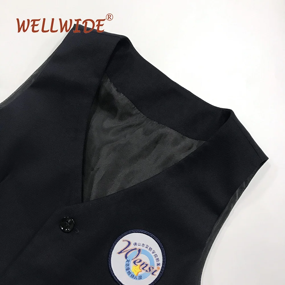 Custom USA girls vest school uniform philippines