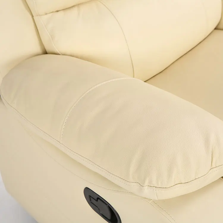 
Modern Top Grain Leather 3 Seater Recliner Set Electric 2 1 Auto Nitaly Electrical Automatic White Reclining Sectional Sofa 