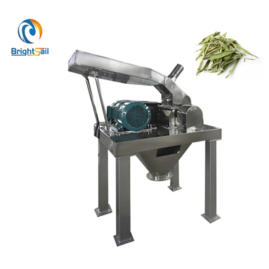 
Moringa leaf cutting machine leaf powder grinding machine Fitz mill herb powder milling machine 
