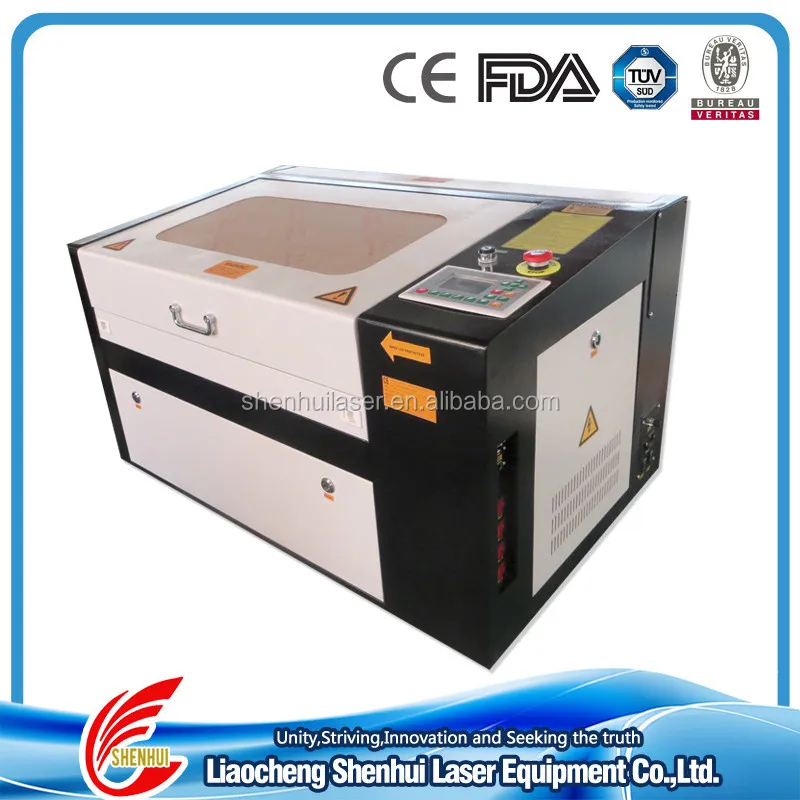 Shenhui 50w 60w SH-350 laser engraver cutter with software RDworks 8.0