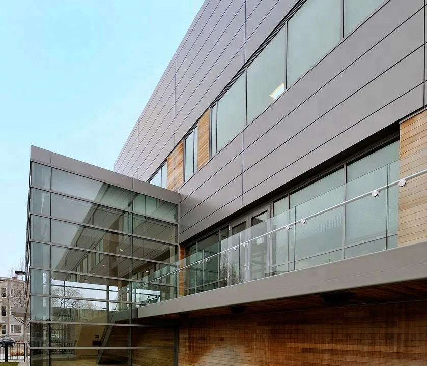 4mm PVDF coating EXTERIOR cladding facade ACP sheet aluminum composite panel