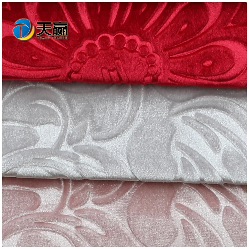 3D embossed Italy shining velvet,upholstery Fabric For Sofa,stock fabric
