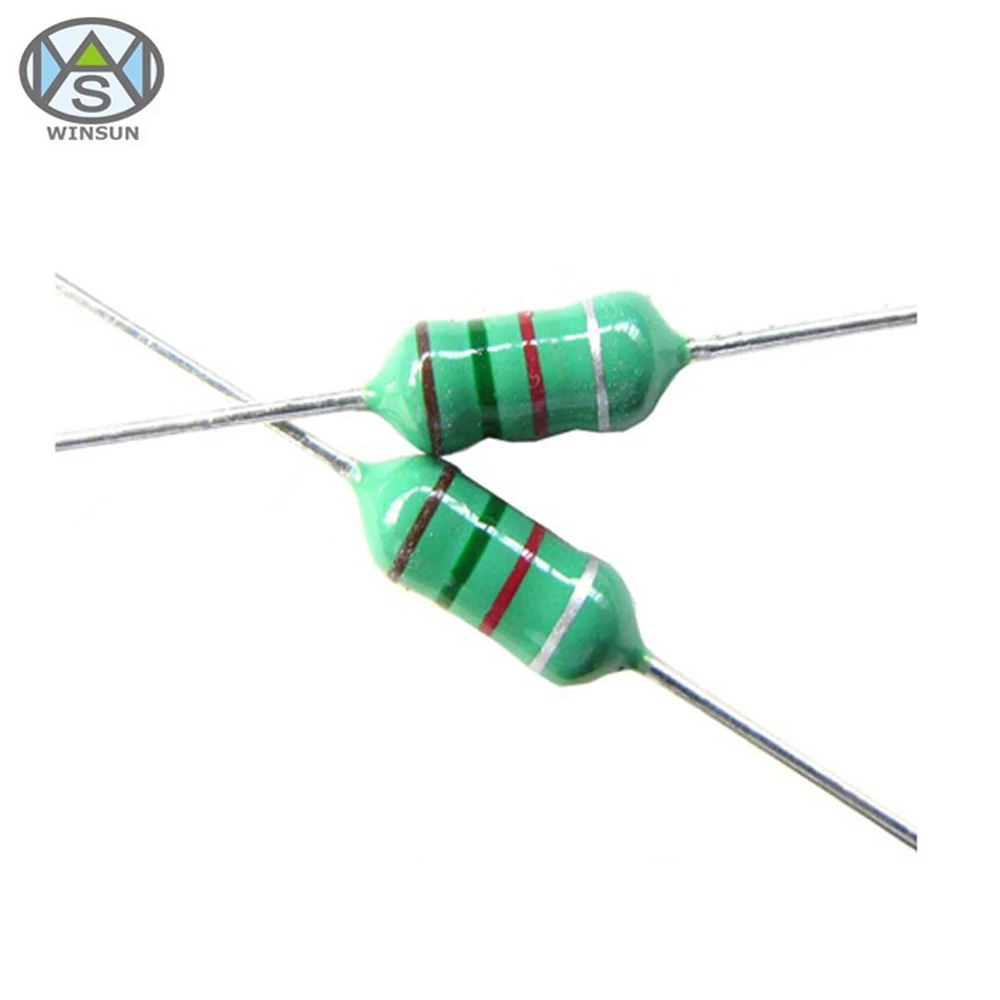 HIGH QUALITY WS-LGA TYPE FIXED COLOR CODE AXIAL INDUCTOR