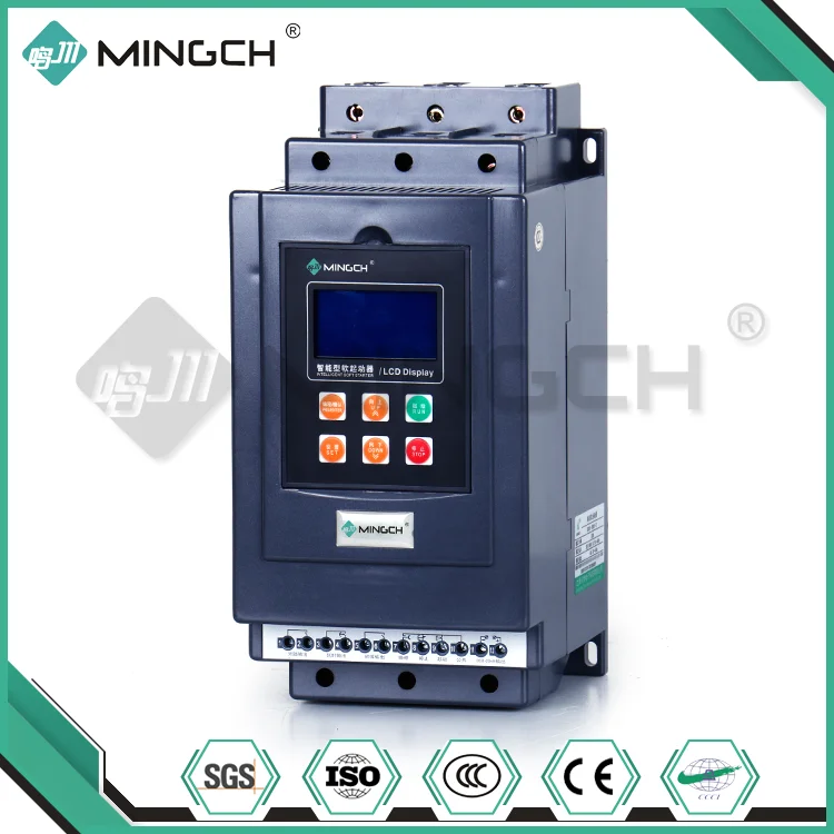 MINGCH High Quality 50Hz / 60Hz 380V 15KW Bypass Motor Soft Starter For Sale