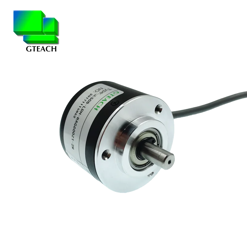 5000 ppr 50mm out diameter shaft 8mm type incremental rotary encoder replacement of Omron E6C2 EB50 S5208 encoder