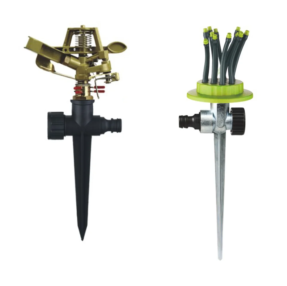 PVC garden hose, 7-function water spray gun with high pressure