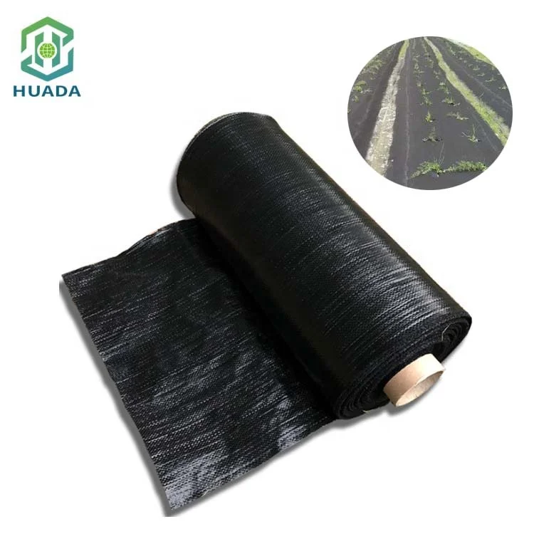 Agricultural plastic products UV treated pp woven weed barrier mat