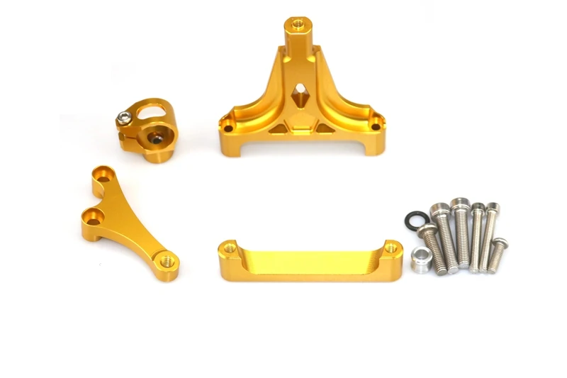 Motorcycle CNC Stabilizer Damper Complete Steering Mounting Bracket For Kawasaki Z1000 &Z750  2003 2004 2005 2006 2007 2008 2009