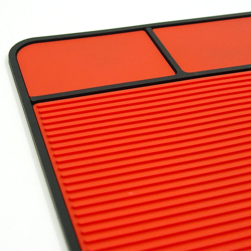 
China Dongguan manufacturer custom placemats Soft PVC hairdressing mats 