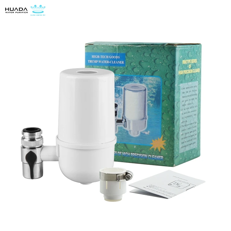 Aqua Pro Manual Kitchen Faucet with Activated Carbon Water Filter for Household and Hotel Use Plastic Material