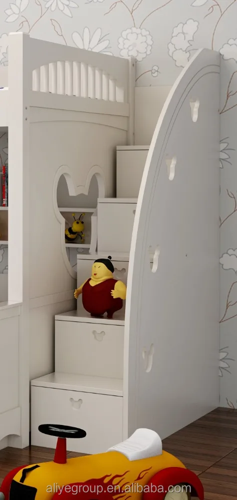 Новый дизайн детский спальный комплект детской одежды, одежда для малышей, тройная двухъярусная кровать для детей набор мебели для спальни