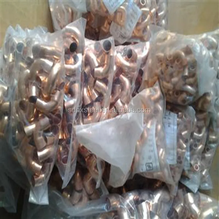 copper pipe fitting 90 degree elbow for refrigerator and air conditioning price per kg