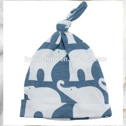 Детская Регулируемая шапка унисекс из 100% хлопка с узлом