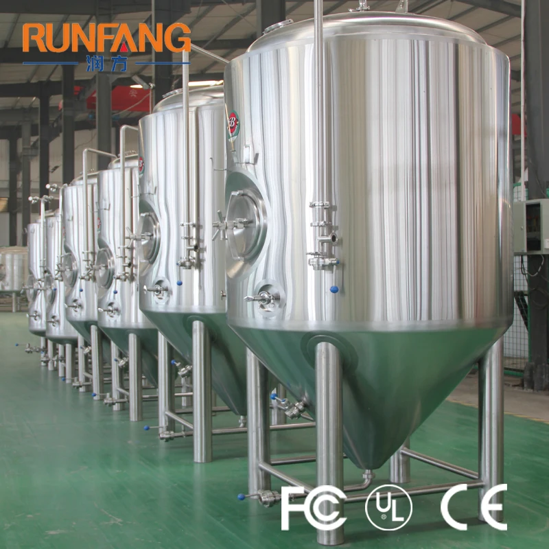 
New Technology Large Scale Fermentation Tanks for Brewery Craft Beer Brewing 
