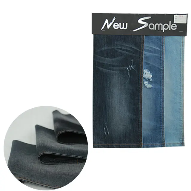 6.5 oz 2/1 light weight Korean 100% cotton twill denim fabric for shirt made in china mills