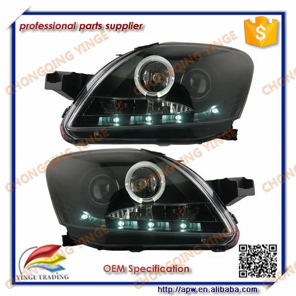 Для Toyota Vios Модифицированная светодиодная фара 2008-2012