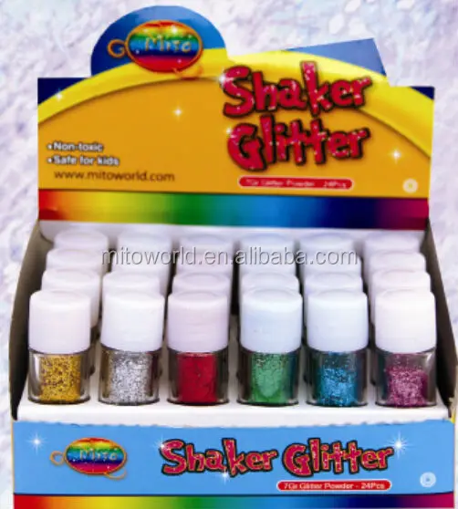 3g mixed colors holographic glitter powder