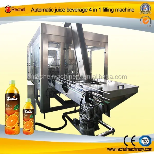 4 в 1 фруктового сока розлива