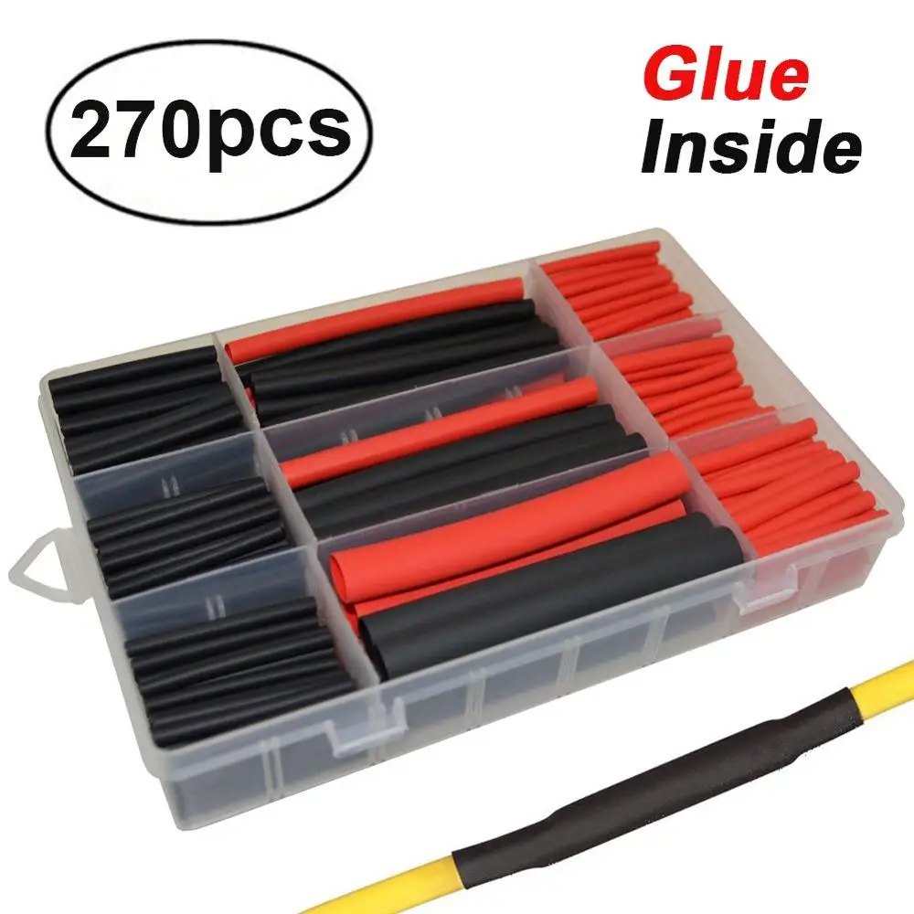 Hampool High Performance Auto Electrical Dual Wall Adhesive Lined Heat Shrink Tubing Sleeving