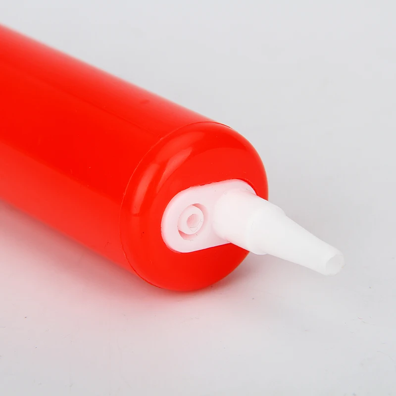 wedding favors syringe shaped plastic hand balloon air pump