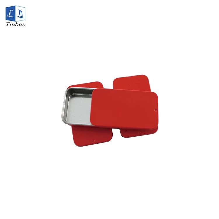 custom printed food boxes Cute empty food cans metal Box gift boxes Sliding Candy Tin