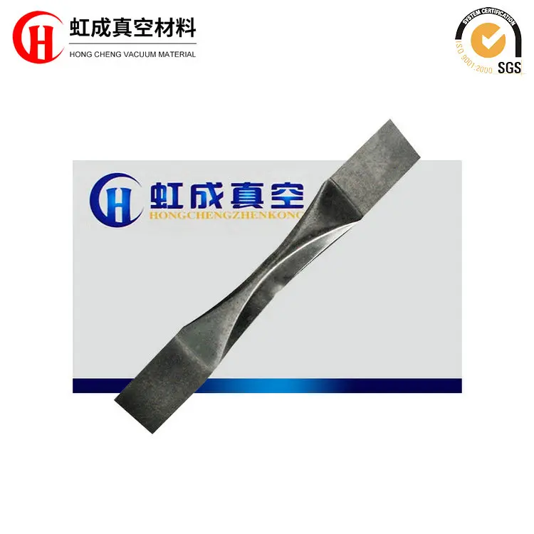China High Melting Point 99.95% Tungsten Boat for Vacuum Coating
