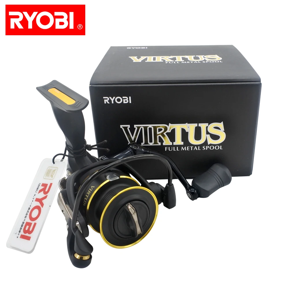 VIRTUS Aluminum Spool Foldable Handle Ryobi Fishing Reel