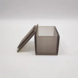 Transparent concrete  Home Colored Cube cement  Jewelry Storage Box