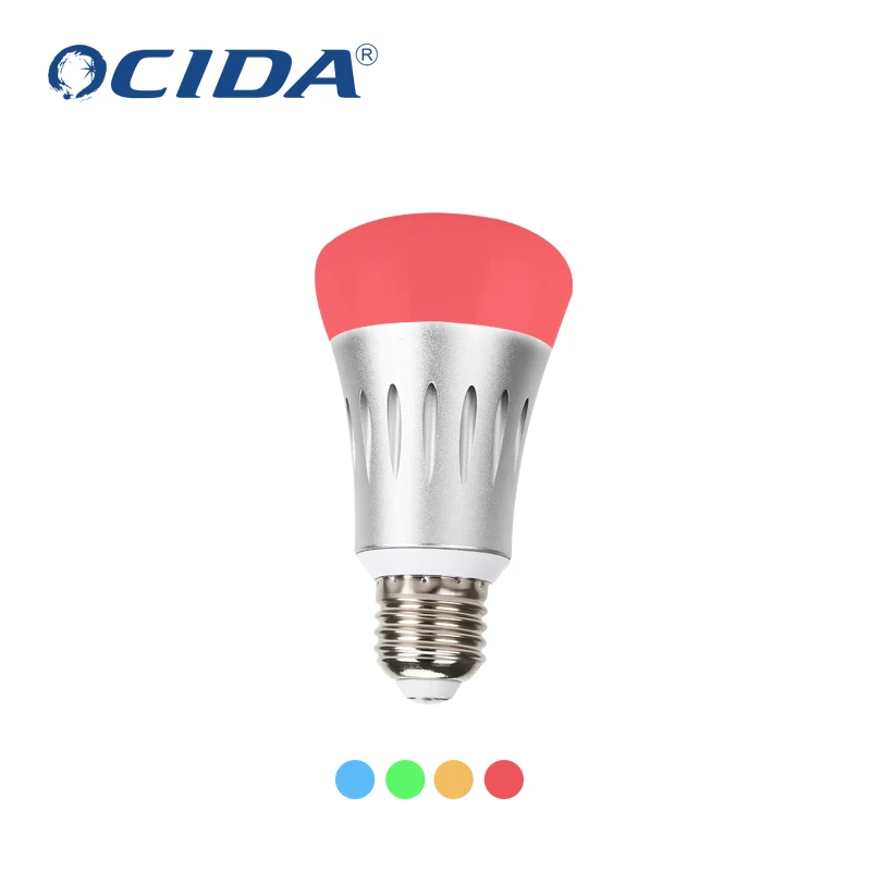 Высококачественные светодиодные умные лампы с регулируемой яркостью, 7 Вт