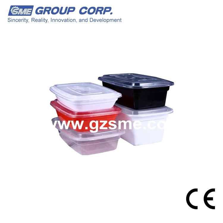 Airline Meal CPET Plastic Tray Two Compartment Disposable Plastic Divided Food Tray