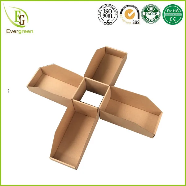 
custom template design small product packaging display bin box for auto parts 