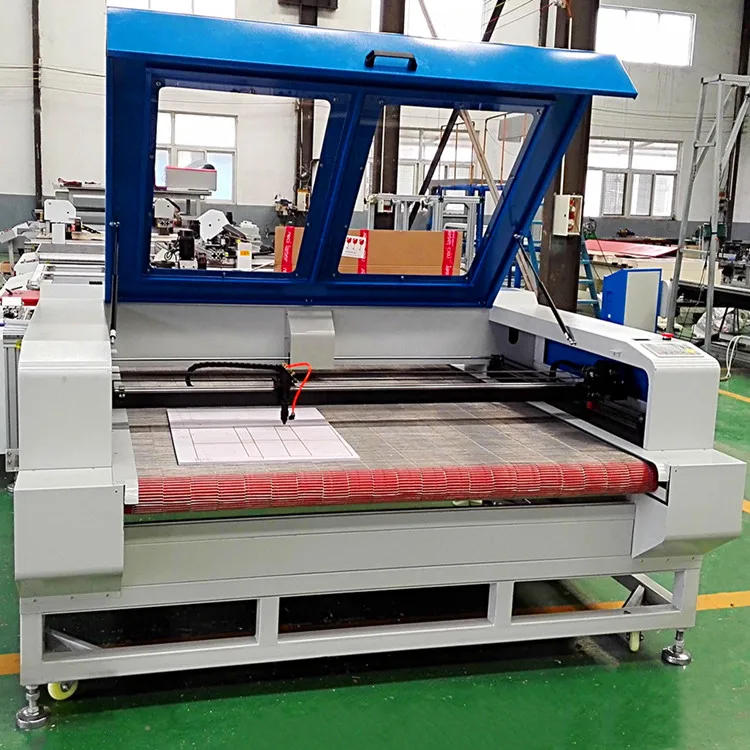 CNC Double Head CO2 Laser Leather Shoe Automatic Fabric Cutting Machine Price