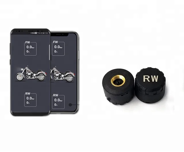 Беспроводная система контроля давления в шинах для мотоциклов tpms