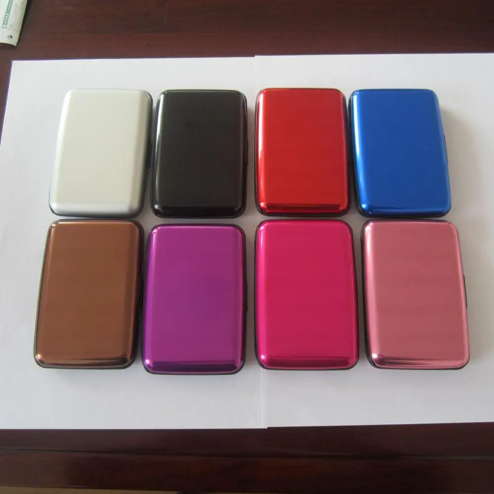 Business card case Holder Plastic Pocket Case Box Cover Credit storage bag Waterproof card holder card Wallet for women men